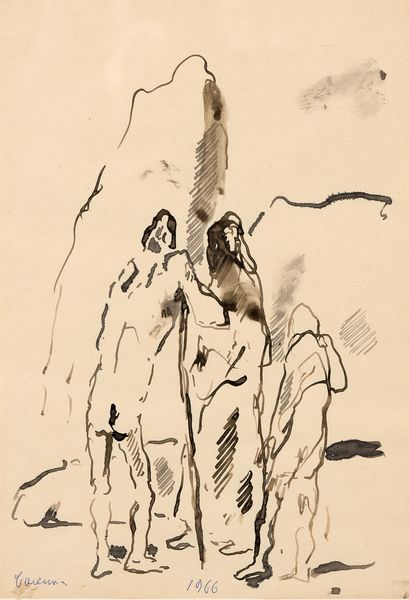 Felice Carena : I mendicanti  - Asta PARADE II - Dipinti e Disegni del XIX e XX secolo - Associazione Nazionale - Case d'Asta italiane