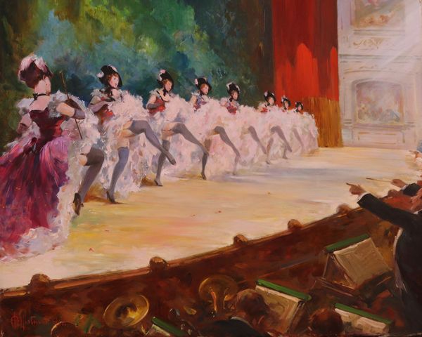 Aldo Affortunati : Ballerine  - Asta PARADE II - Dipinti e Disegni del XIX e XX secolo - Associazione Nazionale - Case d'Asta italiane