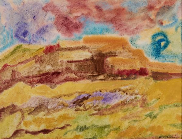 Adriana Pincherle : Paesaggio  - Asta PARADE II - Dipinti e Disegni del XIX e XX secolo - Associazione Nazionale - Case d'Asta italiane