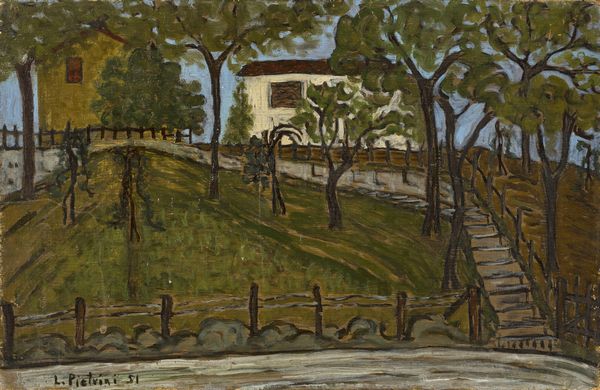 Amelia Pietrini Michahelles : Paesaggio  - Asta PARADE II - Dipinti e Disegni del XIX e XX secolo - Associazione Nazionale - Case d'Asta italiane