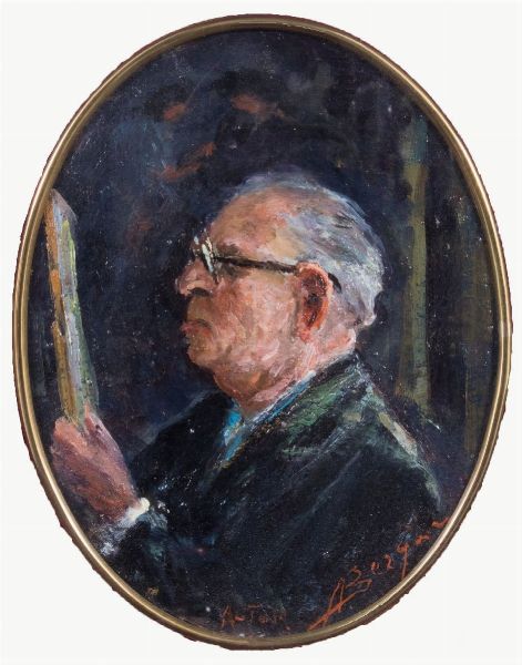 Ignoto del XX secolo : Ritratto  - Asta PARADE II - Dipinti e Disegni del XIX e XX secolo - Associazione Nazionale - Case d'Asta italiane