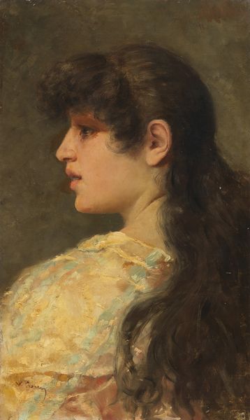 Vittorio Corcos : Ritratto di donna  - Asta PARADE II - Dipinti e Disegni del XIX e XX secolo - Associazione Nazionale - Case d'Asta italiane