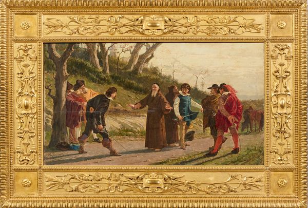 Raffaello Tancredi : Scena di duello  - Asta PARADE II - Dipinti e Disegni del XIX e XX secolo - Associazione Nazionale - Case d'Asta italiane