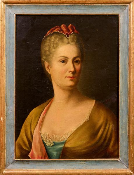 Ignoto del XIX secolo : Ritratto di dama  - Asta PARADE II - Dipinti e Disegni del XIX e XX secolo - Associazione Nazionale - Case d'Asta italiane