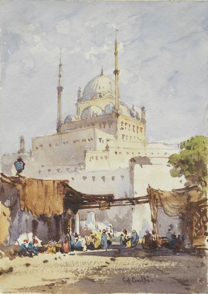 Ignoto del XX secolo : Moschea  - Asta PARADE II - Dipinti e Disegni del XIX e XX secolo - Associazione Nazionale - Case d'Asta italiane