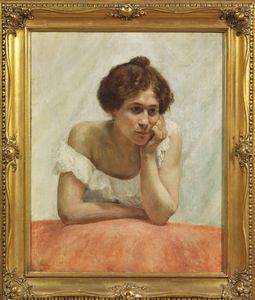 Vincenzo Caprile (attr. a) - Ritratto di fanciulla