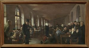 Jean A. Langrand - Interno di ricovero