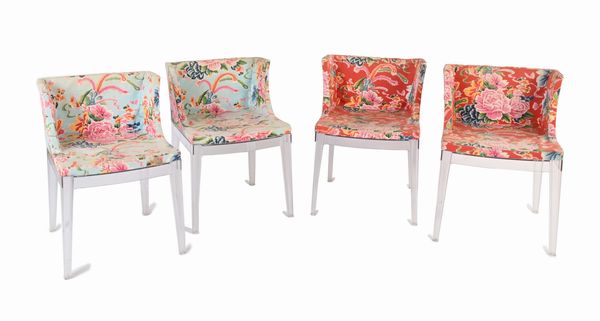 Philippe Starck : Set di 4 sedie Mademoiselle produzione Kartell  - Asta Design e Arti Decorative del XX Secolo - Associazione Nazionale - Case d'Asta italiane