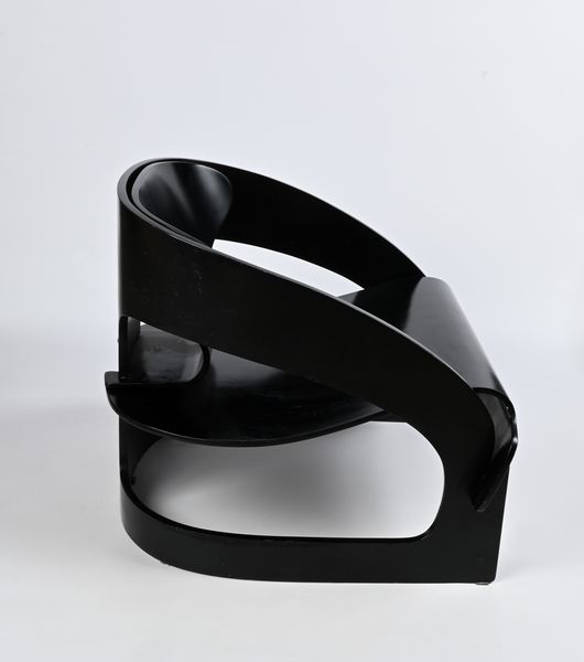 JOE COLOMBO : Poltrona modello 4801 prod. Kartell  - Asta Design e Arti Decorative del XX Secolo - Associazione Nazionale - Case d'Asta italiane