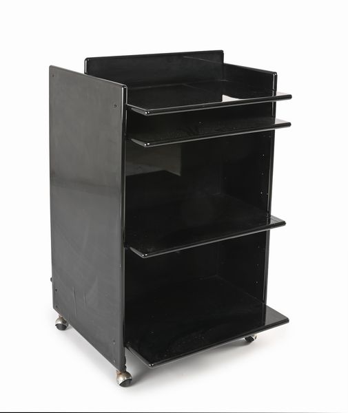 Kazuhide  Takahama : Carrello da centro modello Rumo per Gavina  - Asta Design e Arti Decorative del XX Secolo - Associazione Nazionale - Case d'Asta italiane