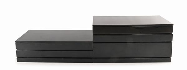 Cassettiera modello Olinto componibile Takahama per Gavina  - Asta Design e Arti Decorative del XX Secolo - Associazione Nazionale - Case d'Asta italiane