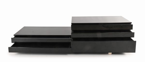 Cassettiera modello Olinto componibile Takahama per Gavina  - Asta Design e Arti Decorative del XX Secolo - Associazione Nazionale - Case d'Asta italiane