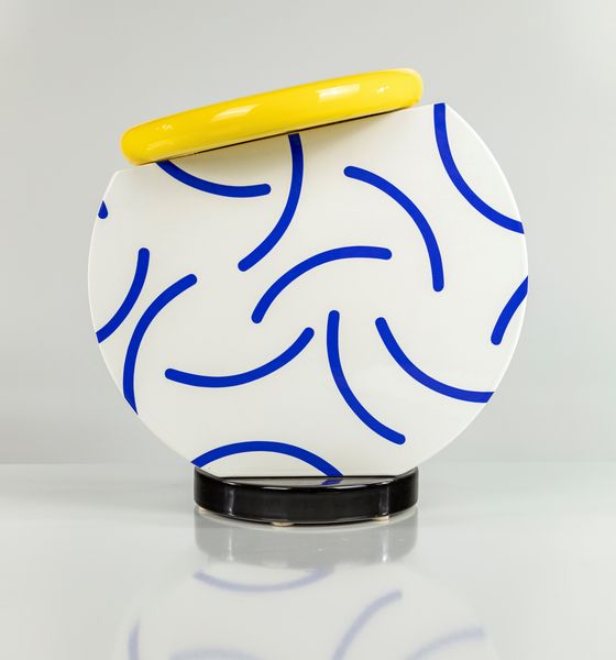 Martine Bedin : Vaso modello Cucumber prod. Memphis Milano  - Asta Design e Arti Decorative del XX Secolo - Associazione Nazionale - Case d'Asta italiane