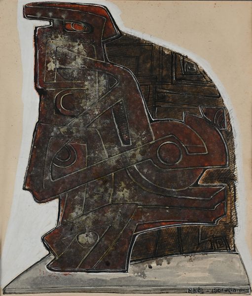 Salvatore  Meli : Senza titolo  - Asta Design e Arti Decorative del XX Secolo - Associazione Nazionale - Case d'Asta italiane