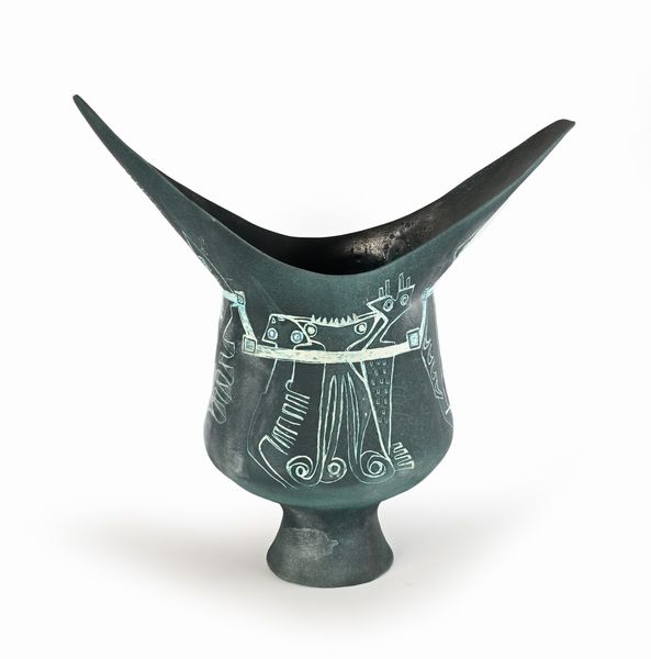 Salvatore  Meli : Grande vaso in ceramica  - Asta Design e Arti Decorative del XX Secolo - Associazione Nazionale - Case d'Asta italiane