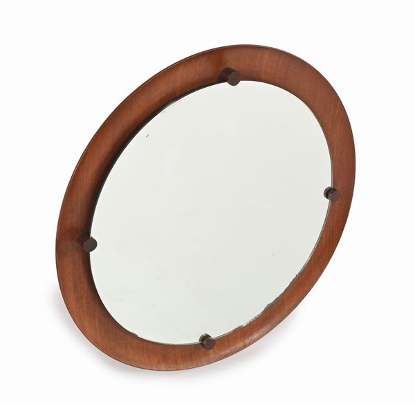 Specchio circolare in legno  - Asta Design e Arti Decorative del XX Secolo - Associazione Nazionale - Case d'Asta italiane