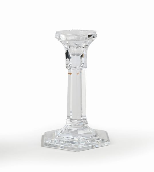 Candeliere da tavolo in cristallo, Rogaska, Slovenia  - Asta Design e Arti Decorative del XX Secolo - Associazione Nazionale - Case d'Asta italiane