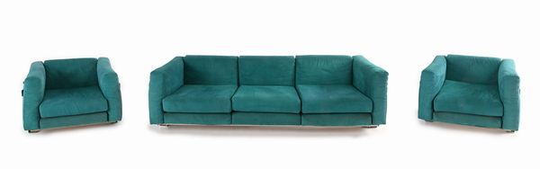 Kazuhide  Takahama : Divano e due poltrone  - Asta Design e Arti Decorative del XX Secolo - Associazione Nazionale - Case d'Asta italiane