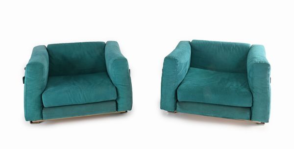 Kazuhide  Takahama : Divano e due poltrone  - Asta Design e Arti Decorative del XX Secolo - Associazione Nazionale - Case d'Asta italiane