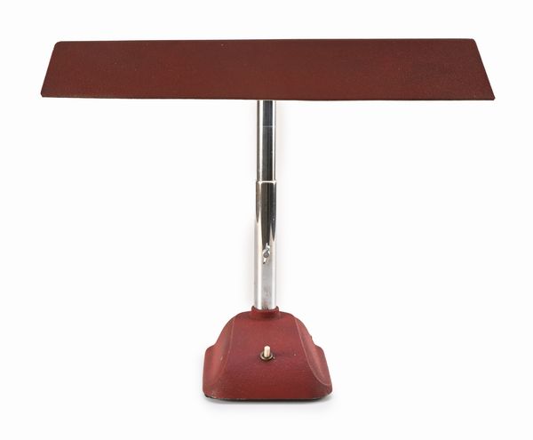 Lampada Ministeriale con lampada al neon  - Asta Design e Arti Decorative del XX Secolo - Associazione Nazionale - Case d'Asta italiane