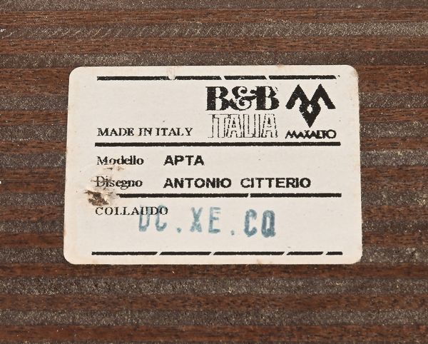 ANTONIO CITTERIO : Tavolo modello Apta produzione B&B Italia Maxalto  - Asta Design e Arti Decorative del XX Secolo - Associazione Nazionale - Case d'Asta italiane