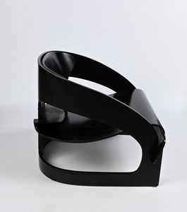 JOE COLOMBO : Poltrona modello 4801 prod. Kartell  - Asta Design e Arti Decorative del XX Secolo - Associazione Nazionale - Case d'Asta italiane