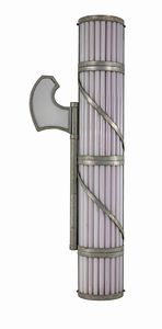 Coppia di grandi lampade a forma di Fascio Littorio  - Asta Design e Arti Decorative del XX Secolo - Associazione Nazionale - Case d'Asta italiane