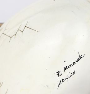 R. Miranda : Due uova con cuccioli di leopardo  - Asta Design e Arti Decorative del XX Secolo - Associazione Nazionale - Case d'Asta italiane