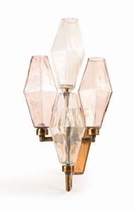 Carlo Scarpa - Applique Poliedri produzione Venini