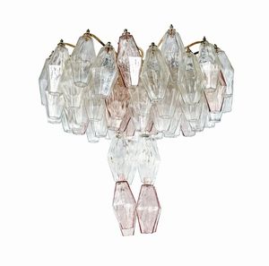 Carlo Scarpa - Lampadario da soffitto mod. Poliedri per Venini