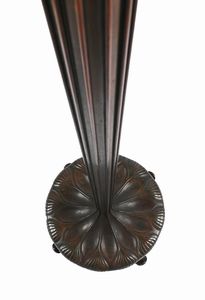Tiffany Studios New York : Lampada da terra Curtain Border  - Asta Design e Arti Decorative del XX Secolo - Associazione Nazionale - Case d'Asta italiane