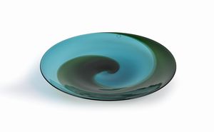 TAPIO WIRKKALA - Piatto in vetro di Murano dalla serie Coreani