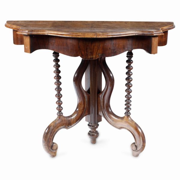 Console da ingresso con specchiera (non pertinente)  - Asta Antiquariato - Associazione Nazionale - Case d'Asta italiane