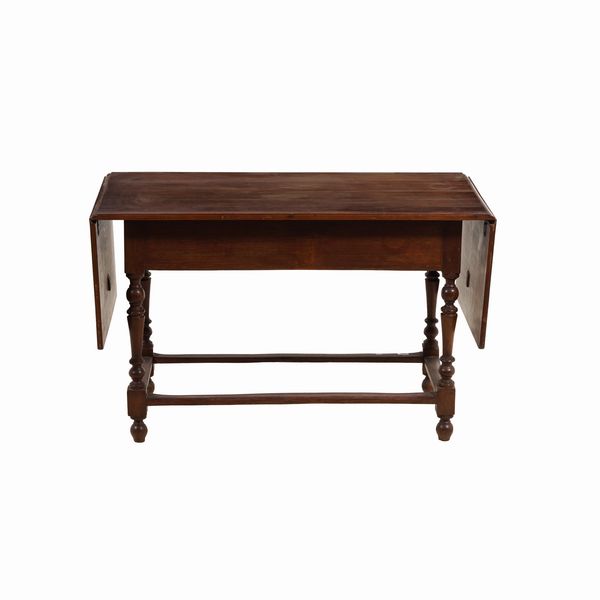 Tavolo ad alette. XIX secolo  - Asta Antiquariato - Associazione Nazionale - Case d'Asta italiane