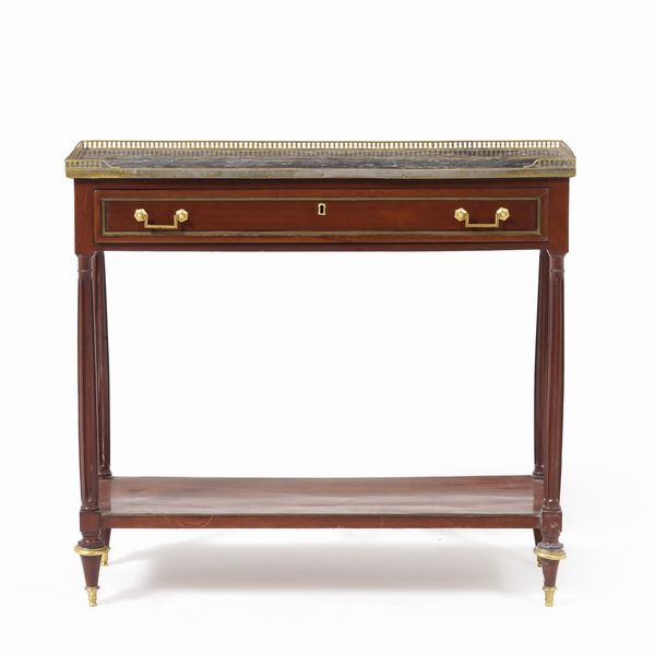 Piccolo mobile servant Napoleone III. Francia XIX secolo  - Asta Antiquariato - Associazione Nazionale - Case d'Asta italiane