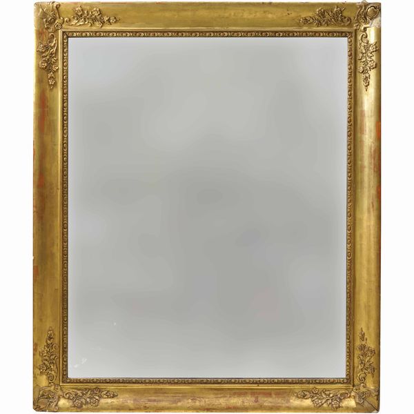 Cornice in legno dorato e pastiglia, XIX secolo  - Asta Antiquariato - Associazione Nazionale - Case d'Asta italiane