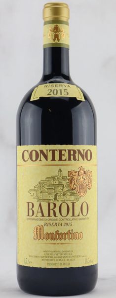 Barolo Monfortino Riserva Giacomo Conterno 2015  - Asta Vini Pregiati da una Ricercata Collezione - Associazione Nazionale - Case d'Asta italiane