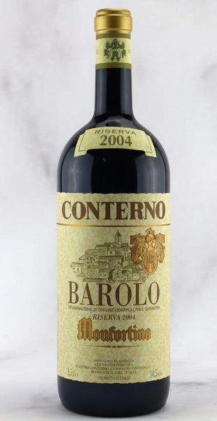 Barolo Monfortino Riserva Giacomo Conterno 2004  - Asta Vini Pregiati da una Ricercata Collezione - Associazione Nazionale - Case d'Asta italiane