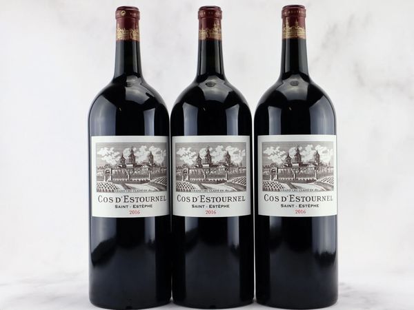 Château Cos d’Estournel 2016  - Asta Vini Pregiati da una Ricercata Collezione - Associazione Nazionale - Case d'Asta italiane