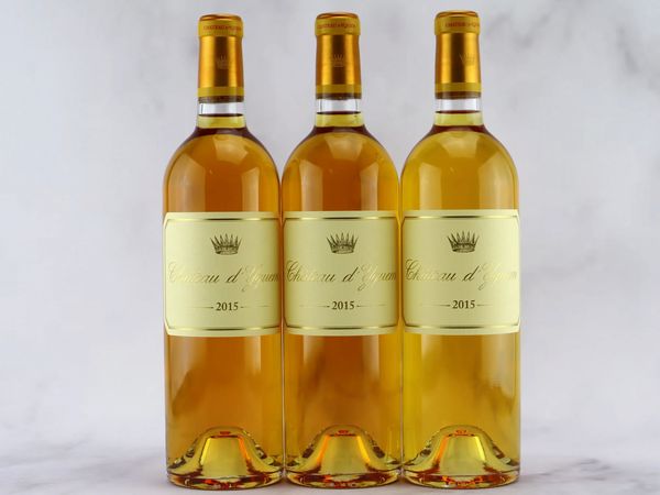 Château d’Yquem 2015  - Asta Vini Pregiati da una Ricercata Collezione - Associazione Nazionale - Case d'Asta italiane