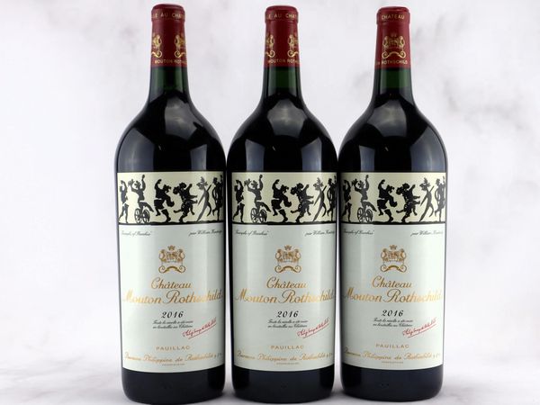 Château Mouton Rothschild 2016  - Asta Vini Pregiati da una Ricercata Collezione - Associazione Nazionale - Case d'Asta italiane