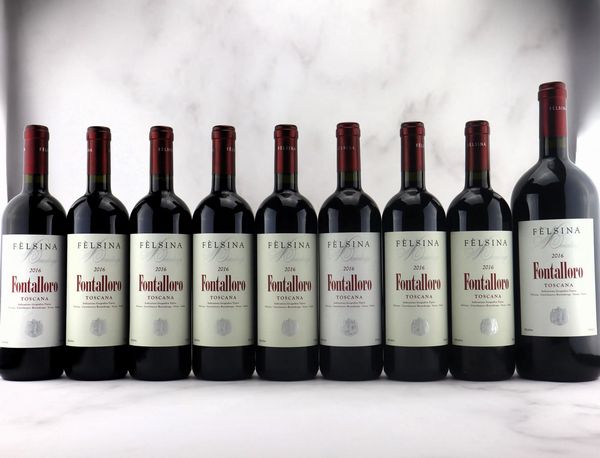 Fontalloro Felsina Berardenga 2016  - Asta Vini Pregiati da una Ricercata Collezione - Associazione Nazionale - Case d'Asta italiane