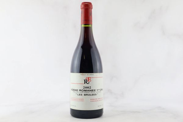 Vosne-Romanée Les Brulées Domaine René Engel 2002  - Asta Vini Pregiati da una Ricercata Collezione - Associazione Nazionale - Case d'Asta italiane