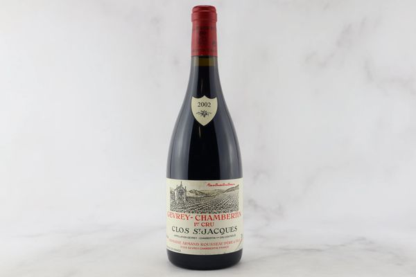 Gevrey-Chambertin Clos Saint Jacques Domaine Armand Rousseau 2002  - Asta Vini Pregiati da una Ricercata Collezione - Associazione Nazionale - Case d'Asta italiane