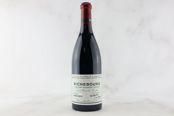 Richebourg Domaine de la Roman&eacute;e Conti 2012  - Asta Vini Pregiati da una Ricercata Collezione - Associazione Nazionale - Case d'Asta italiane