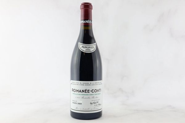 Romanée Conti Domaine de la Romanée Conti 2004  - Asta Vini Pregiati da una Ricercata Collezione - Associazione Nazionale - Case d'Asta italiane