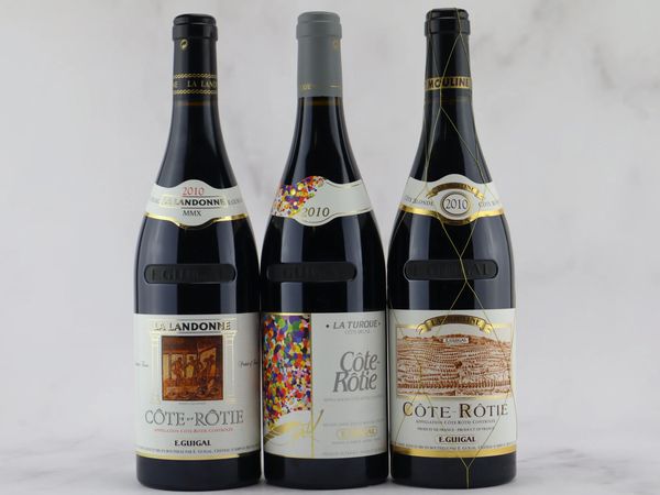 Selezione Côte-Rôtie E. Guigal 2010  - Asta Vini Pregiati da una Ricercata Collezione - Associazione Nazionale - Case d'Asta italiane
