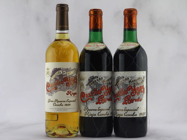Selezione Rioja Gran Reserva Especial Castillo Ygay Marqués de Murrieta  - Asta Vini Pregiati da una Ricercata Collezione - Associazione Nazionale - Case d'Asta italiane