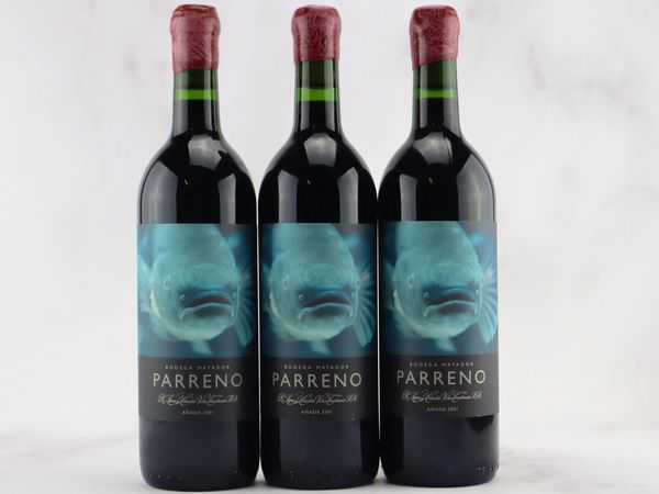 Parreno Bodega Matador 2001  - Asta Vini Pregiati da una Ricercata Collezione - Associazione Nazionale - Case d'Asta italiane