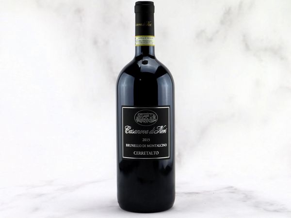 Brunello di Montalcino Cerretalto Casanova di Neri 2015  - Asta Vini Pregiati da una Ricercata Collezione - Associazione Nazionale - Case d'Asta italiane